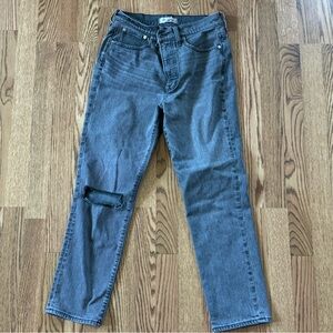 Madewell The Perfect Vintage Jeans (Washed Black)